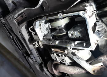 Замена масла бесступенчатой кпп 722.8 Mercedes w245 ремонт электронной платы б 170 в автотехцентре Mercedes-Benz plus